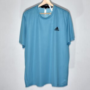 DSC_01084 Camiseta Adidas Deportiva Azul Celeste