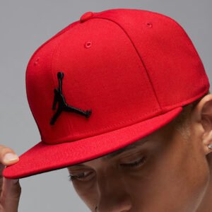 negra rojo 3 Gorra Jordan Jumpman Pro Roja